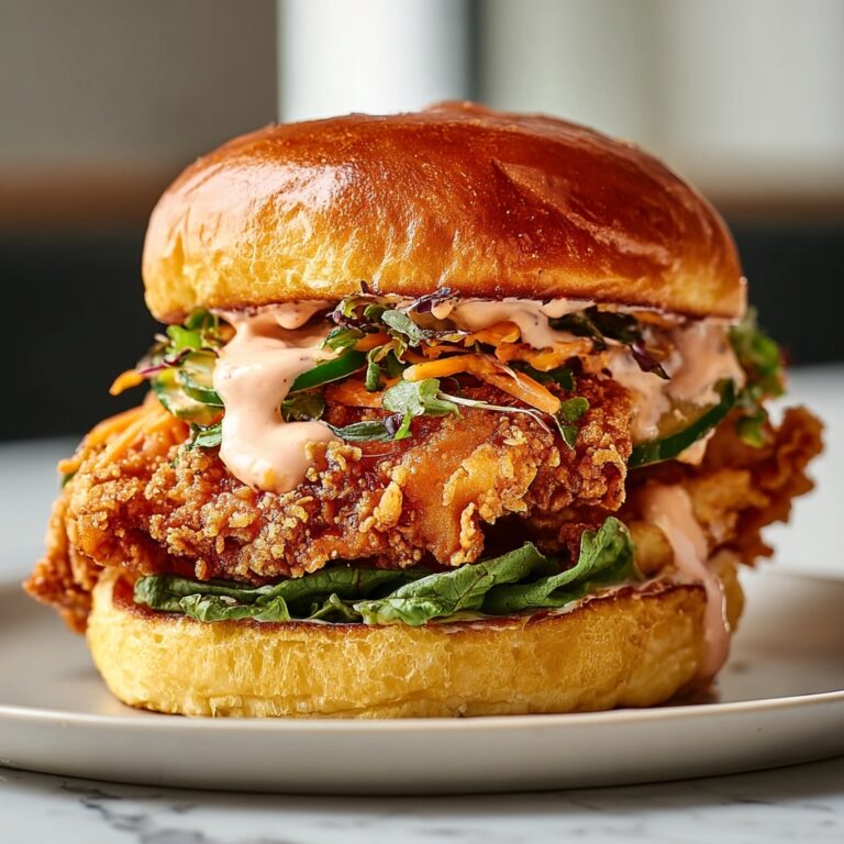 Thai Fried Chicken Sandwich Recipe