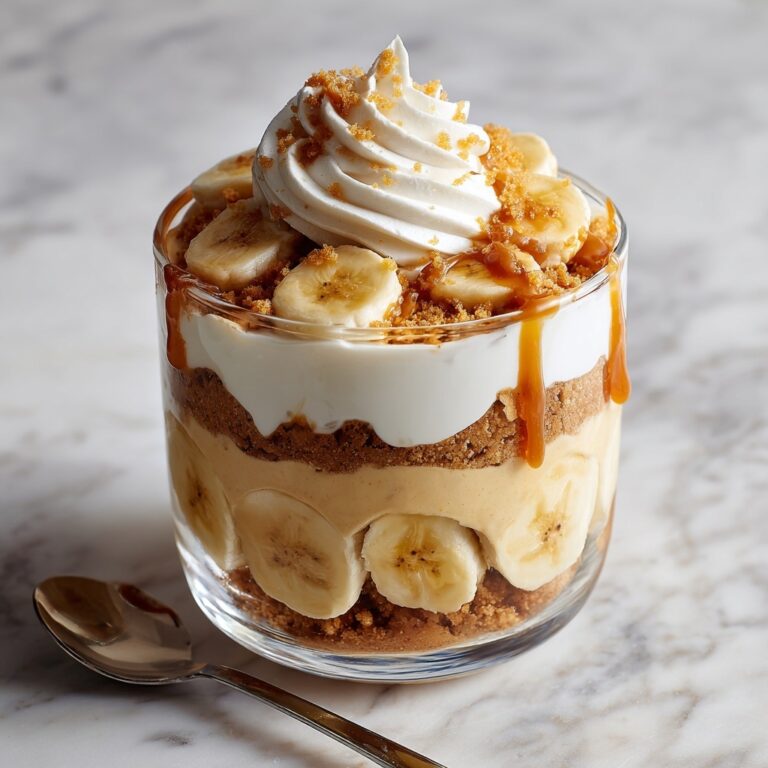 Biscoff Banana Pudding With Caramel Recipe
