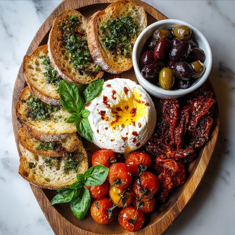 Rustic Mediterranean Burrata Bread Board Recipe