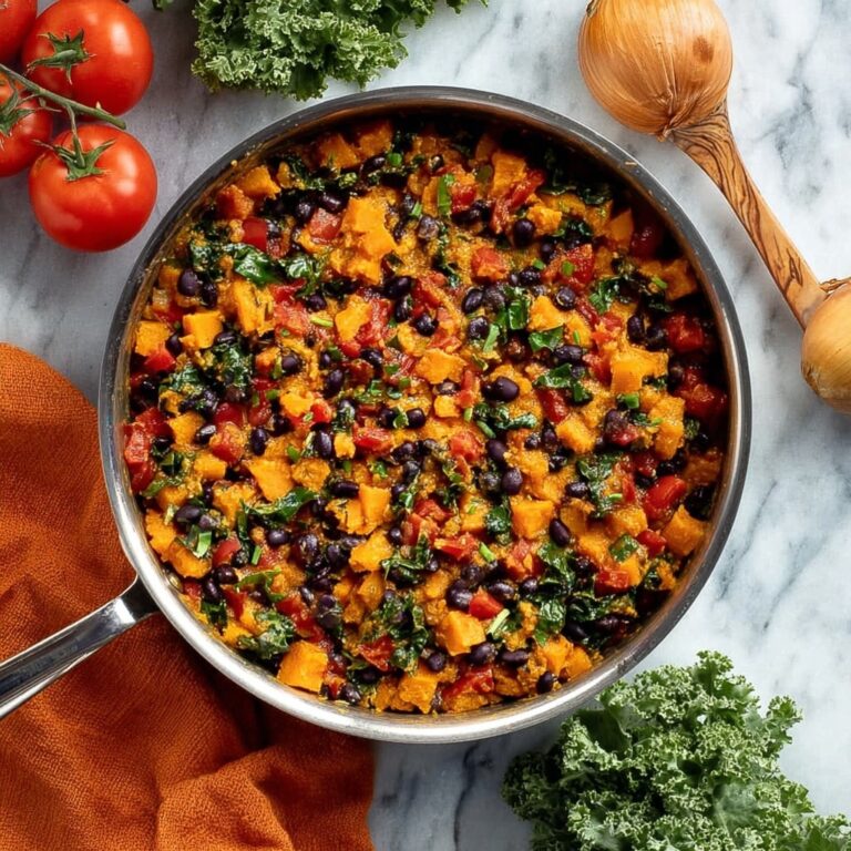 Sweet Potato Black Bean Skillet Recipe