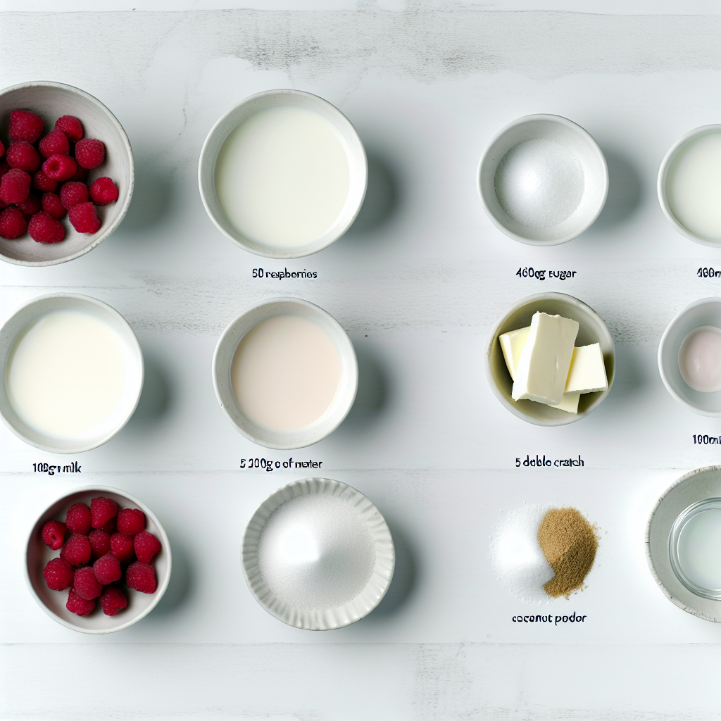 Raspberry Snowflake Cake Recipe - Recipe Image