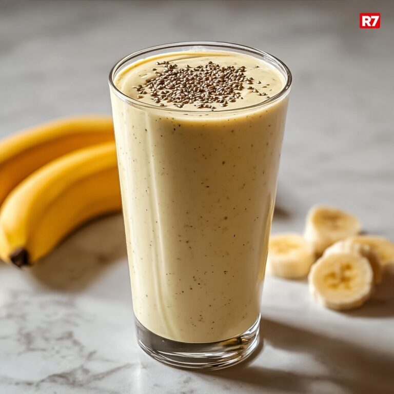 Banana Chamomile Tea Smoothie for a Soothing Boost Recipe