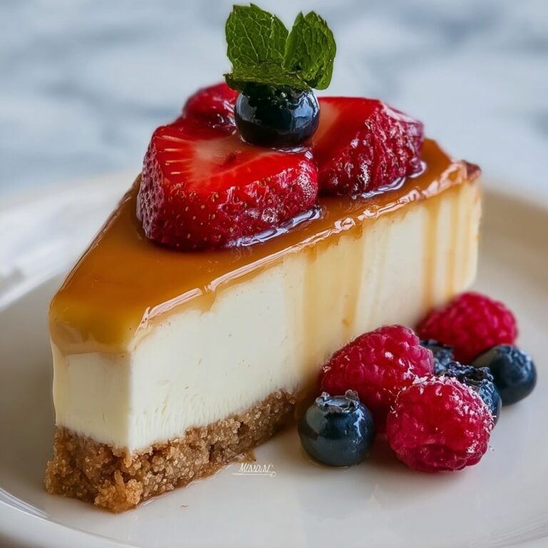 Cottage Cheese & Yogurt Egg Cheesecake with Fresh Berries Recipe