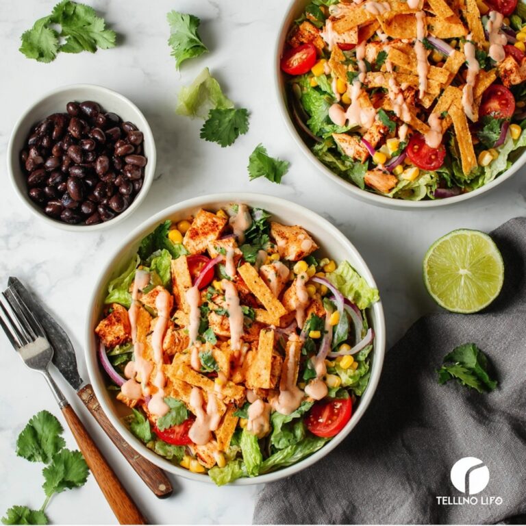 Southwest Chicken Salad Bowl Recipe