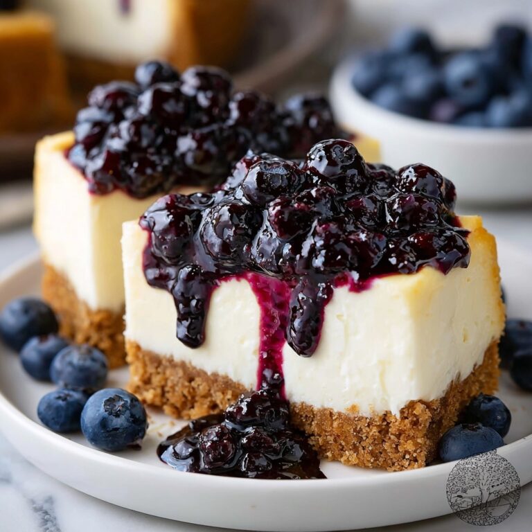 Blueberry Cheesecake Bars Recipe