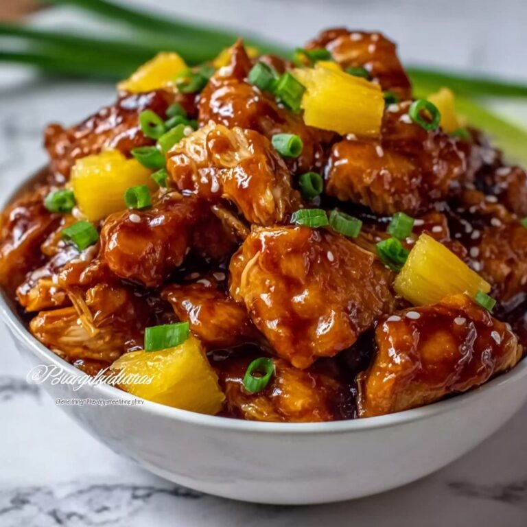 Crockpot Pineapple BBQ Chicken Recipe