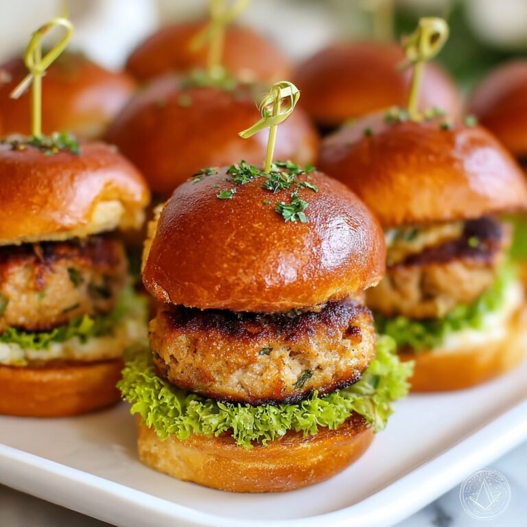 Healthy Chicken Slider Recipe