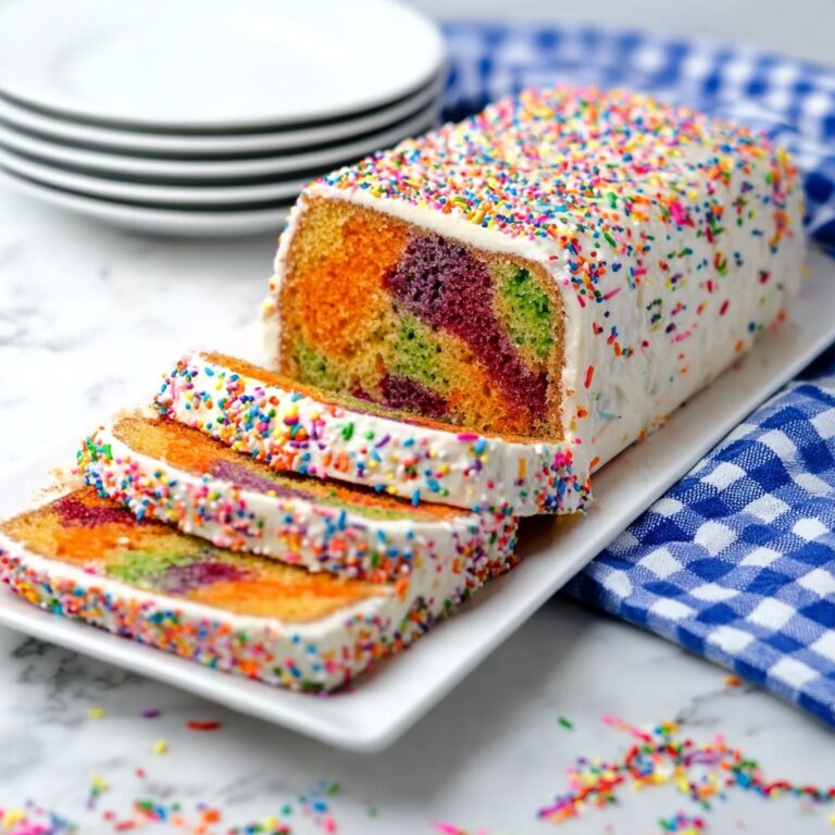 Unicorn Rainbow Banana Bread Recipe