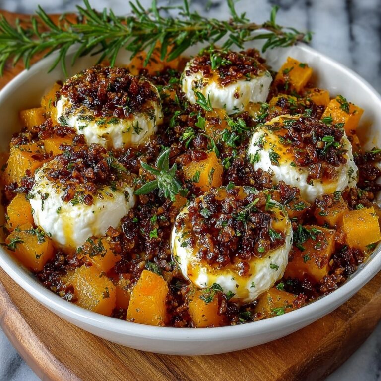 Caramelized Butternut Squash with Brie, Toasted Pecans & Hot Honey Recipe