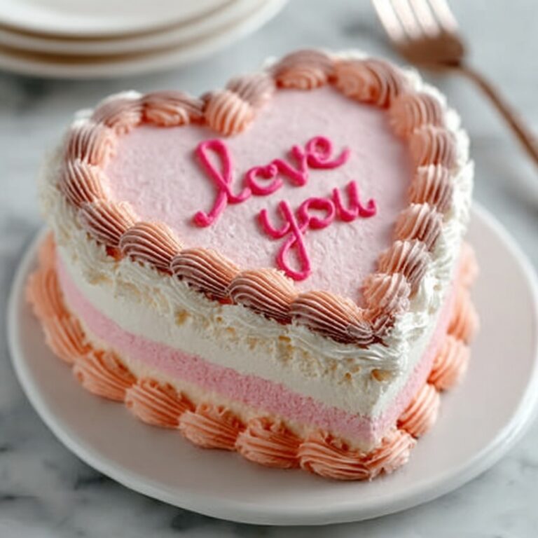 Valentine’s Terrazzo Cake Recipe