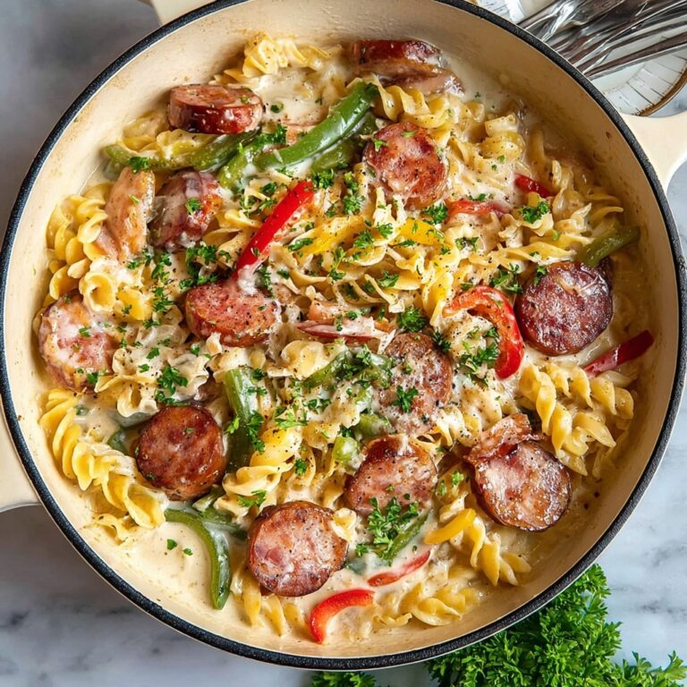 Cajun Chicken and Sausage Pasta Recipe