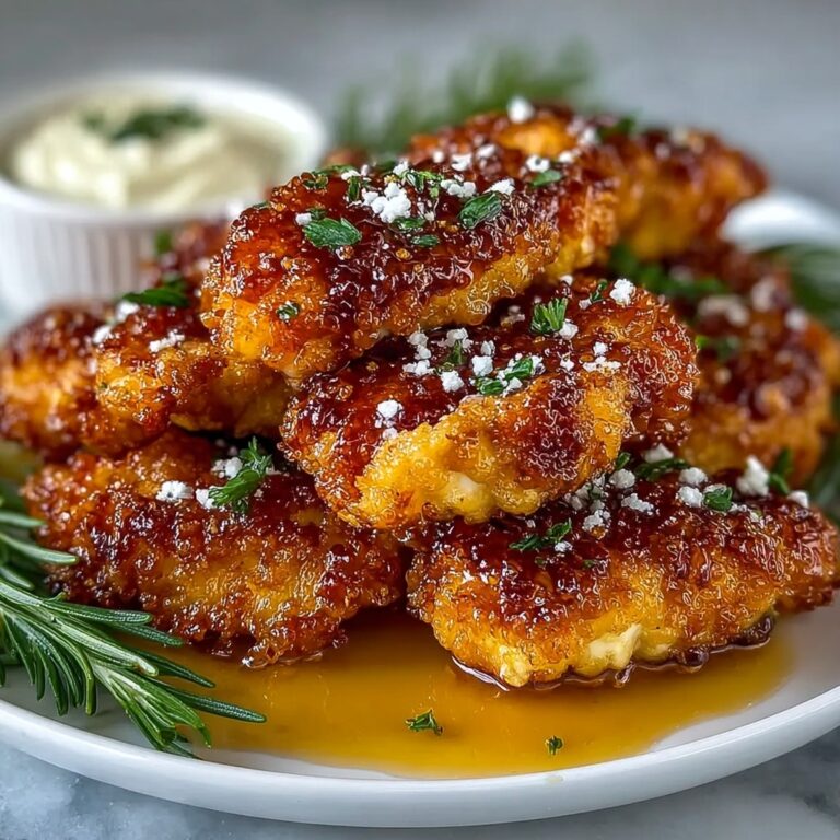 Crispy Hot Honey Feta Chicken Recipe