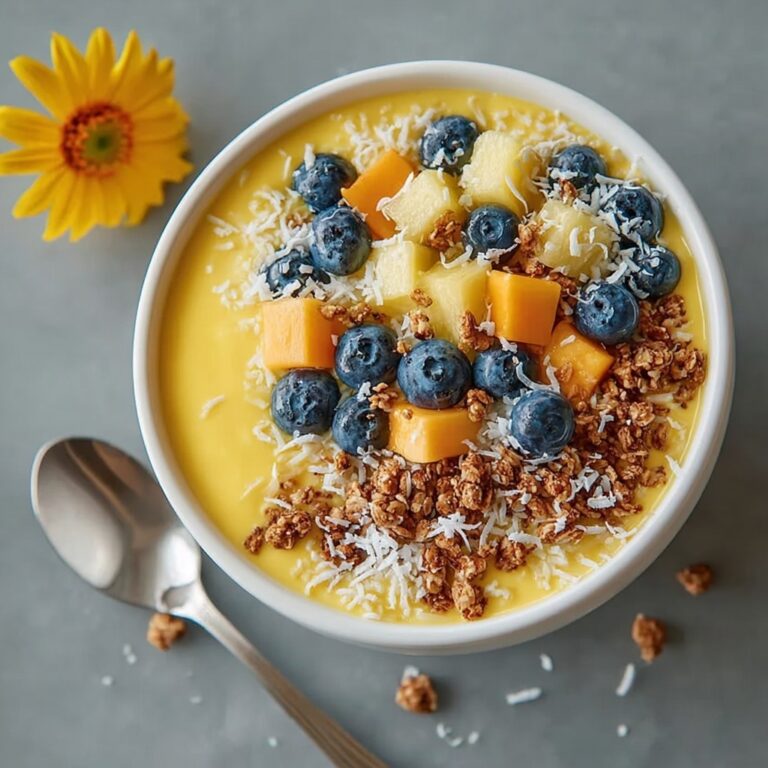 Mango Smoothie Bowl Recipe