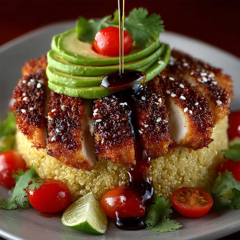 Honey Lime Chicken & Avocado Quinoa Stack – Ultimate 5-Step Fresh Dinner Recipe