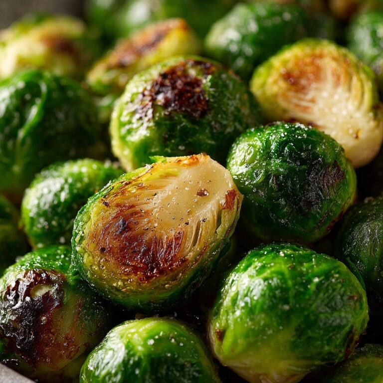 Honey Balsamic Roasted Brussels Sprouts Recipe