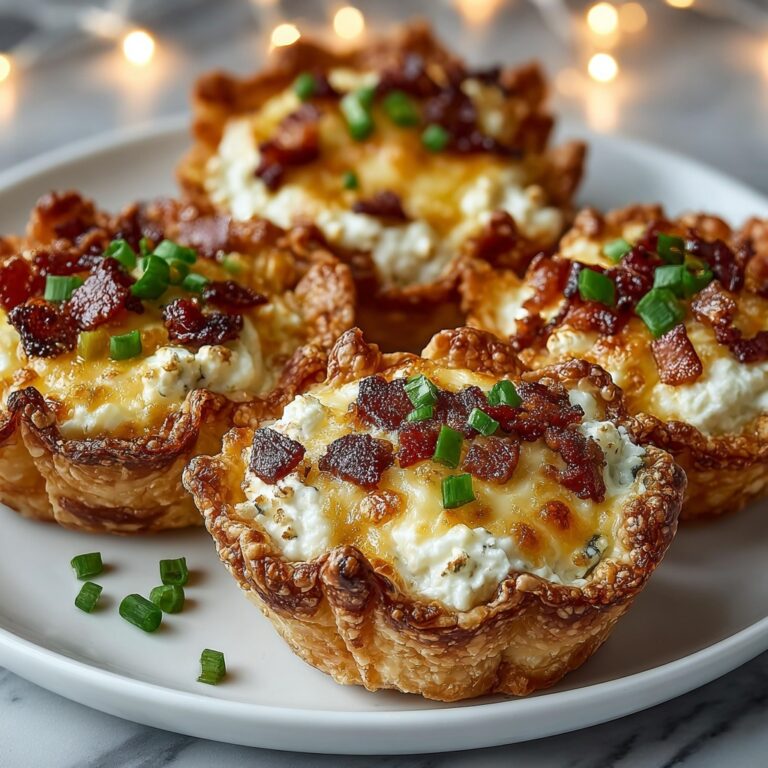 Cheesy Green Onion and Pecan Phyllo Cups for Thanksgiving Recipe