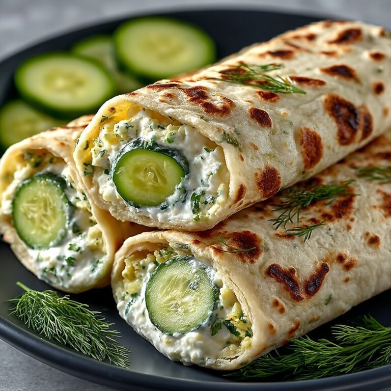 Cucumber Cottage Cheese Wraps: A Refreshing Snack Delight Recipe