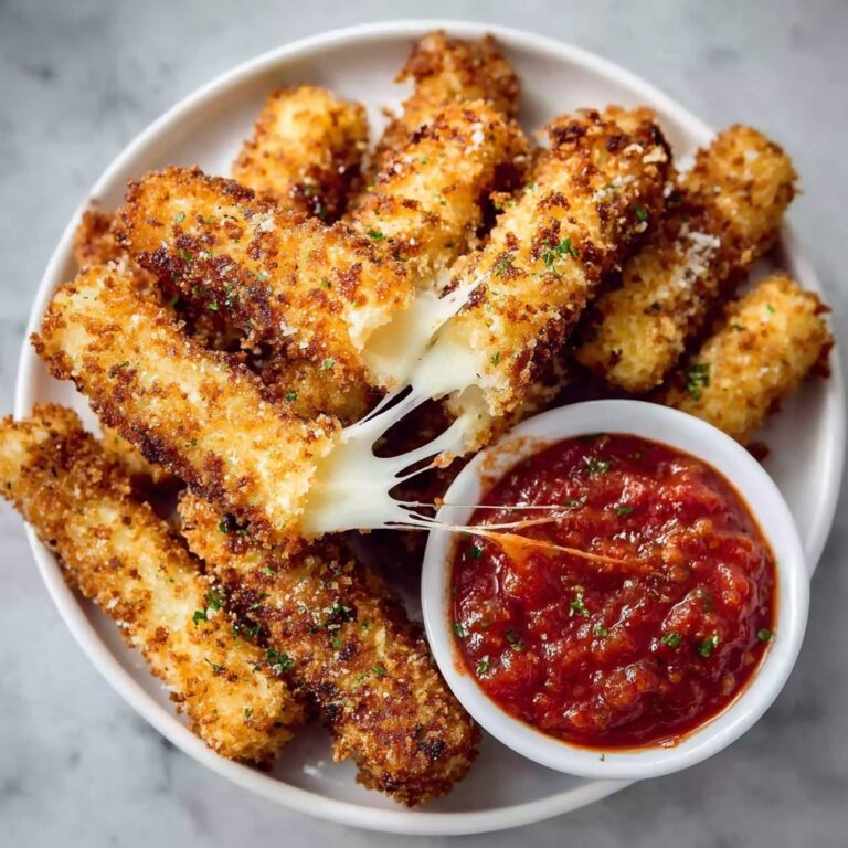 Homemade Mozzarella Sticks Recipe