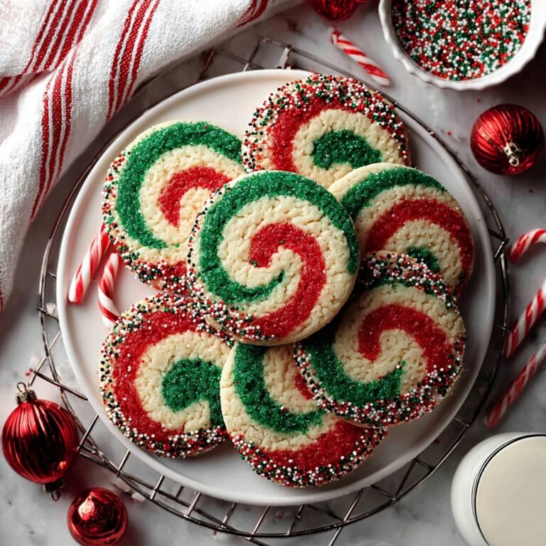 Peppermint Pinwheel Cookies Recipe