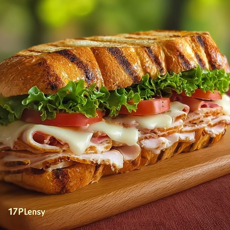 Easy Grilled Chicken Cordon Bleu Sandwich Recipe