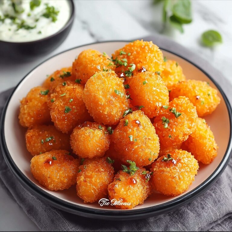 Crispy Buffalo Air Fryer Chicken Nuggets Recipe