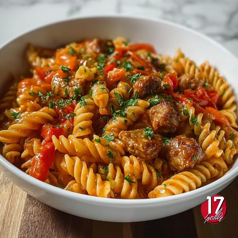 Pasta with Sausage and Peppers: The Incredible Ultimate Recipe You Must Try Recipe