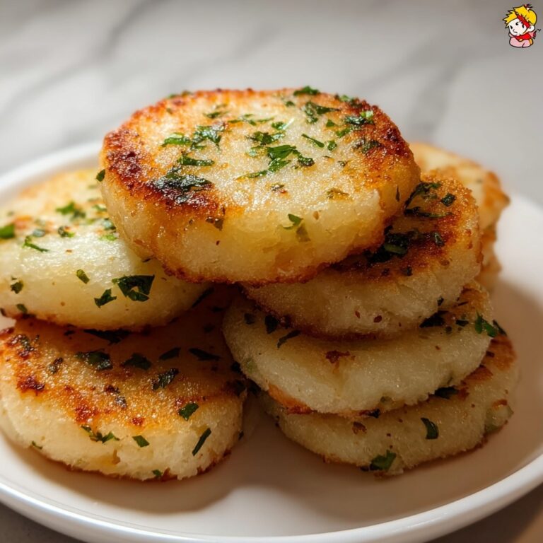 Amazing 5 Crispy Baked Parmesan Potato Rounds Recipe