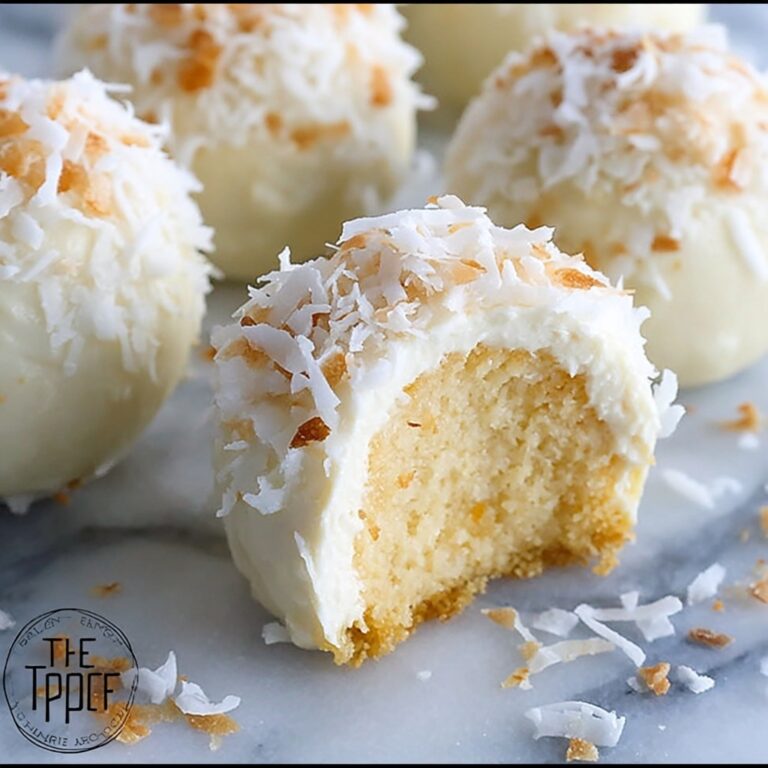 Coconut Snowball Cheesecake Bites Recipe