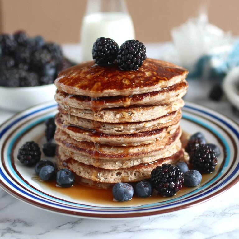Banana Oatmeal Pancakes Recipe