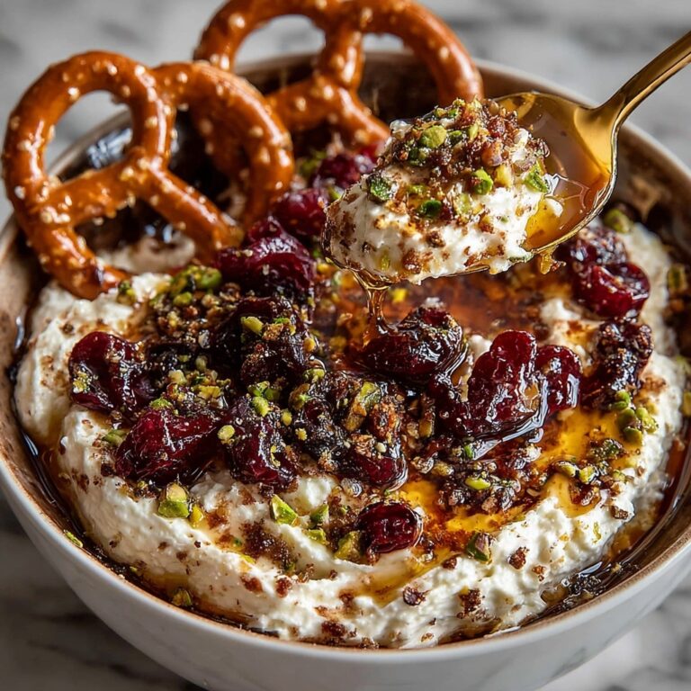 Boursin Cranberry Honey Dip Recipe