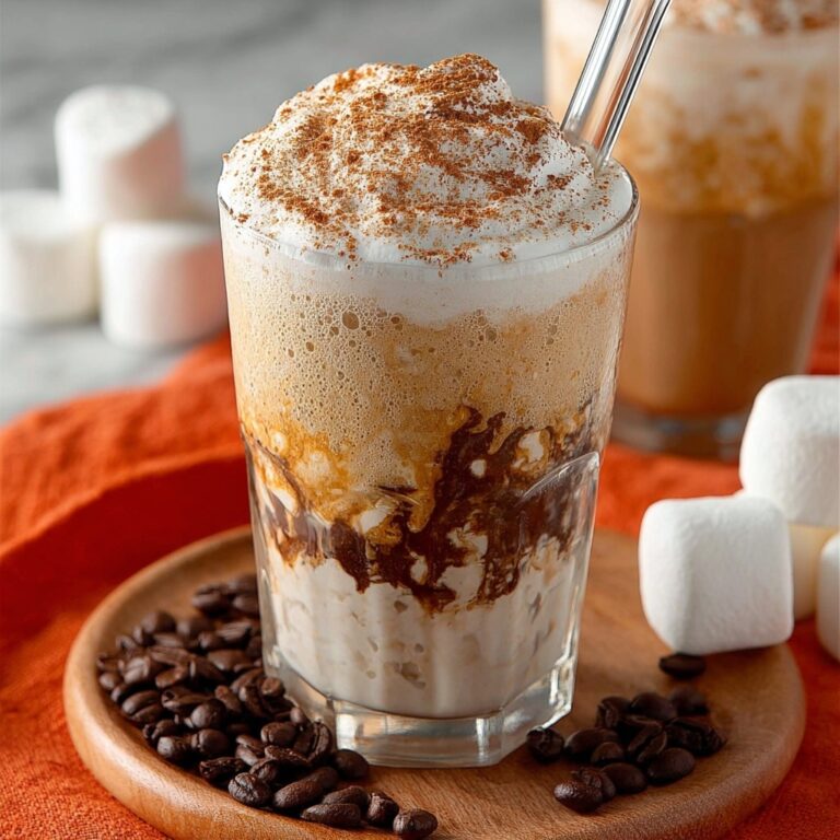 Fluffy Pumpkin Latte with Pumpkin Spice Cold Foam Recipe