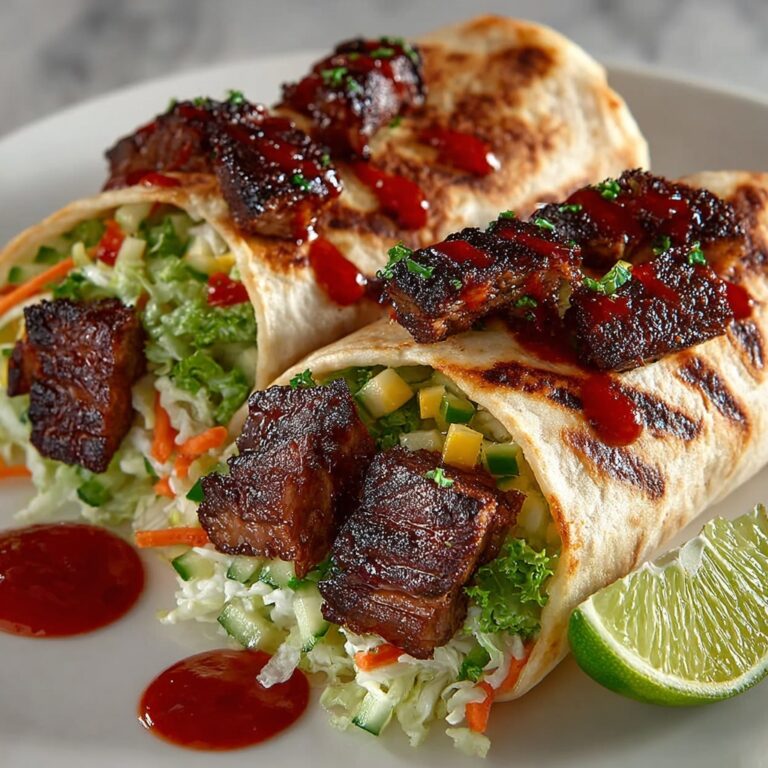 Sweet Chili Chicken Wraps Recipe