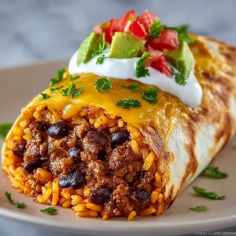 The Ultimate Stuffed Beef Burrito Recipe