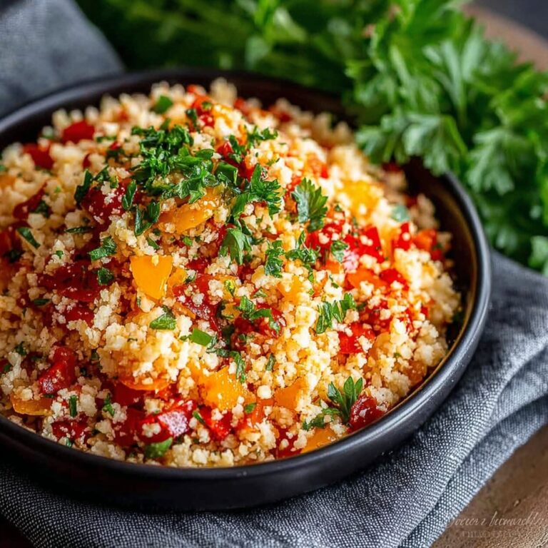 Keto Cauliflower Spanish Rice Recipe