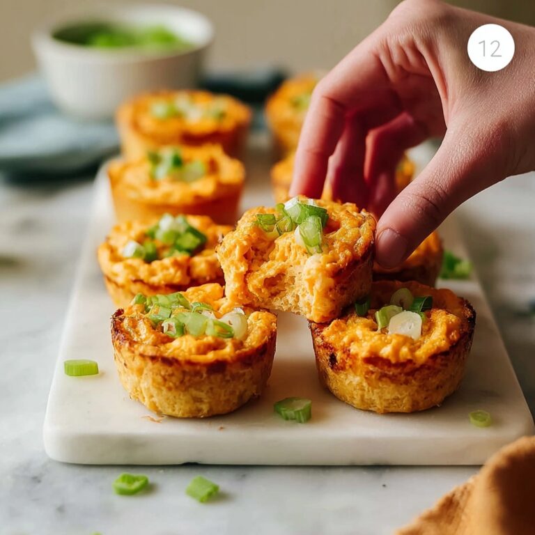 Easy Buffalo Chicken Dip Bites Recipe