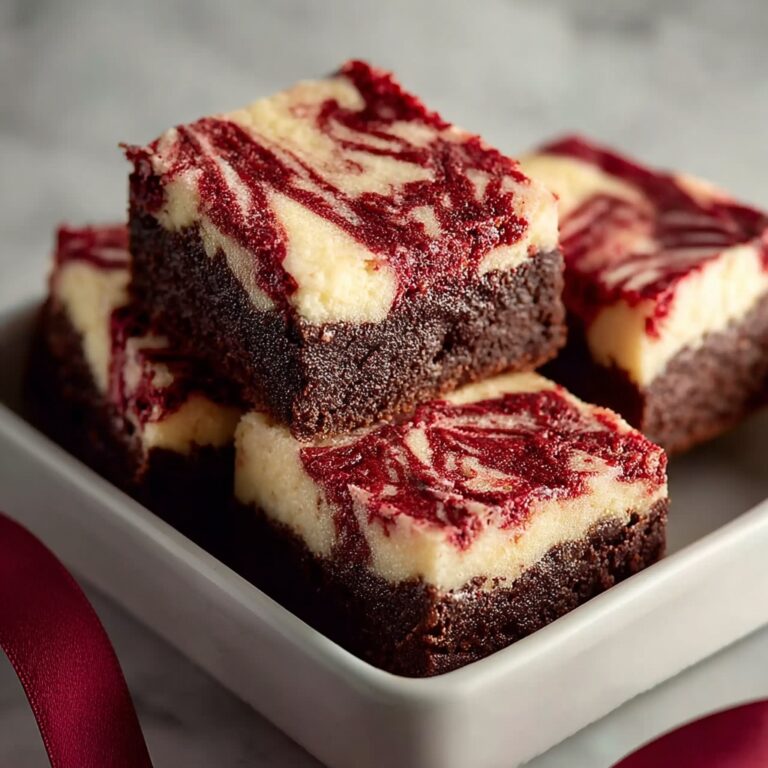 Rich Keto Red Velvet Brownies Recipe