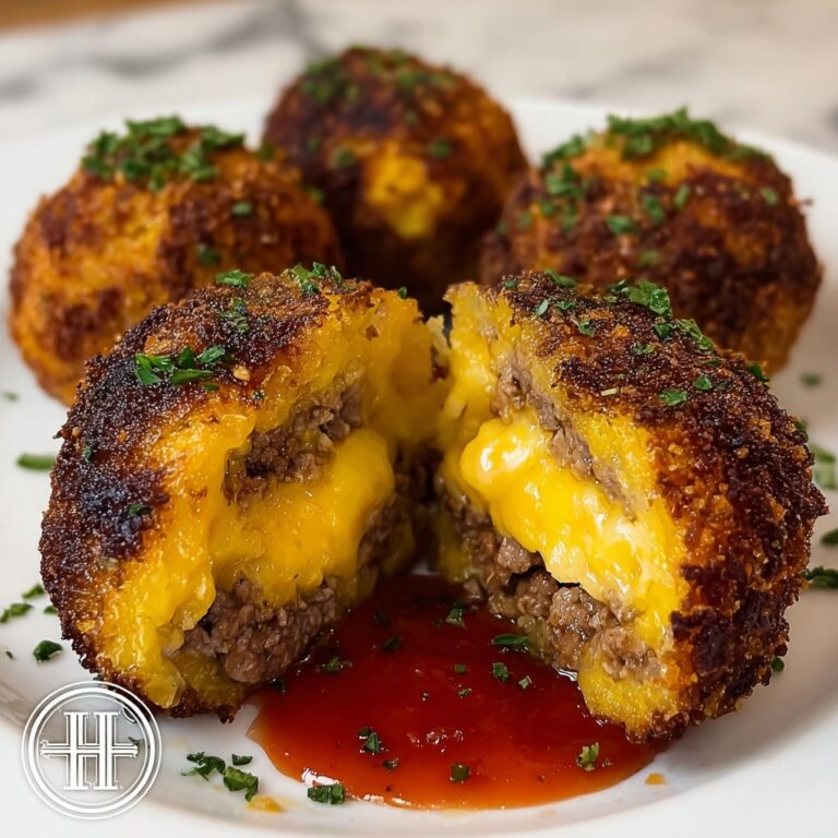 Cheeseburger Lava Cake Molten Melt Recipe