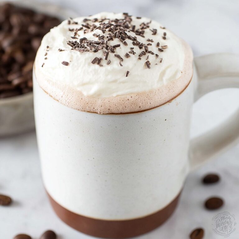 Homemade Mocha Latte Recipe