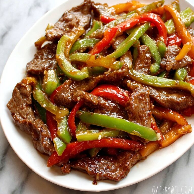 Easy Pepper Steak Recipe