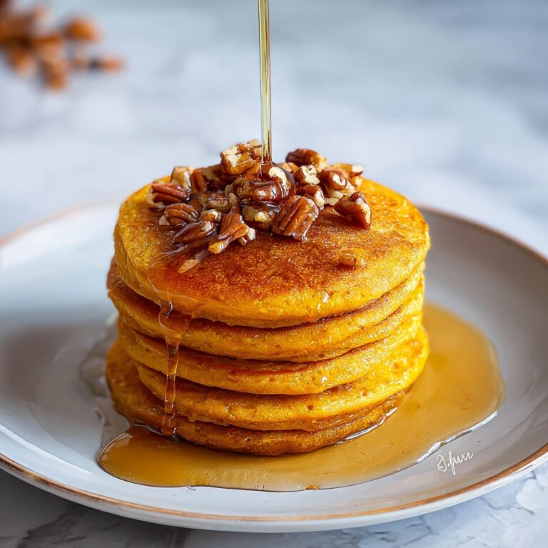 Sweet Potato Pancakes with Maple Syrup Recipe