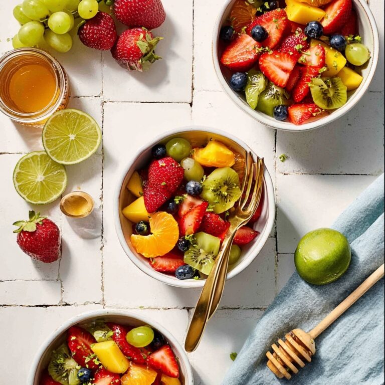 Honey Lime Fruit Salad Recipe