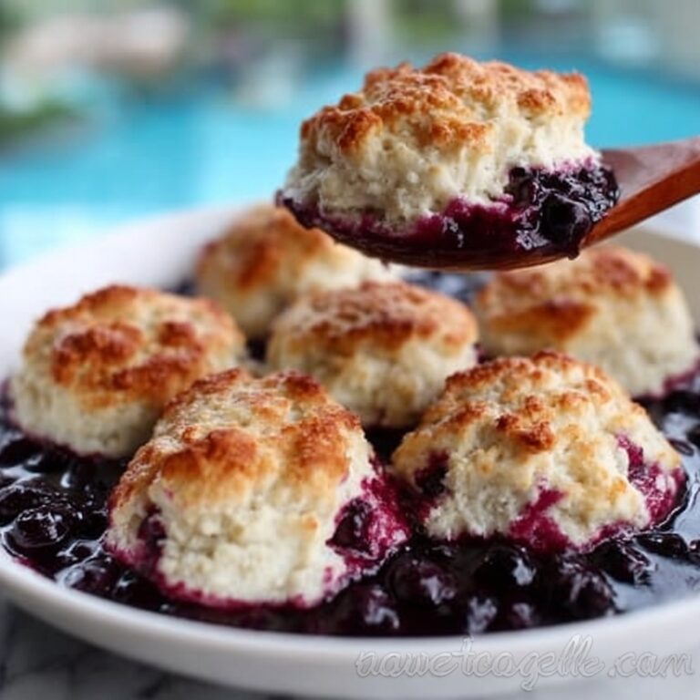 Blueberry Butter Swim Biscuits Recipe