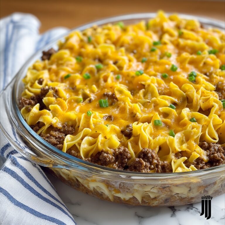Beef and Noodle Casserole Recipe