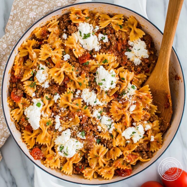 One Skillet Lasagna Recipe