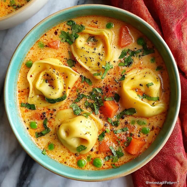 Creamy Turkey and Tortellini Soup Recipe
