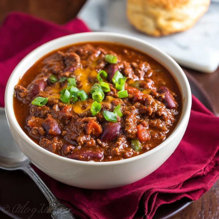 Hearty Beef Chili with Kidney Beans Recipe