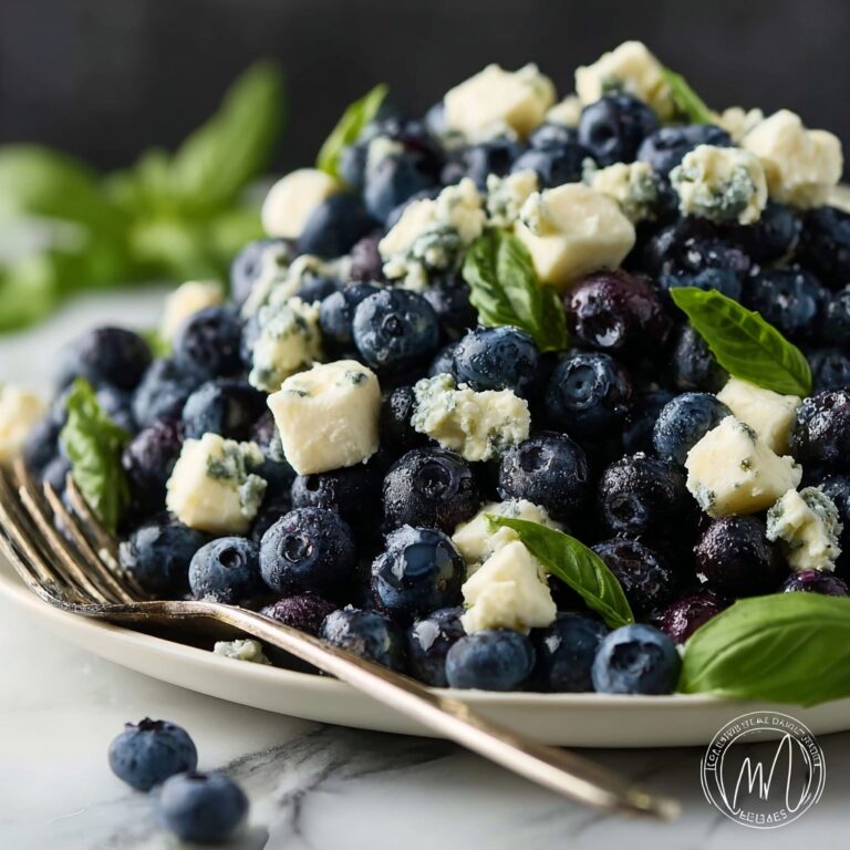 Delicious Blueberry Pistachio Feta Salad for Easy Brunch Prep Recipe