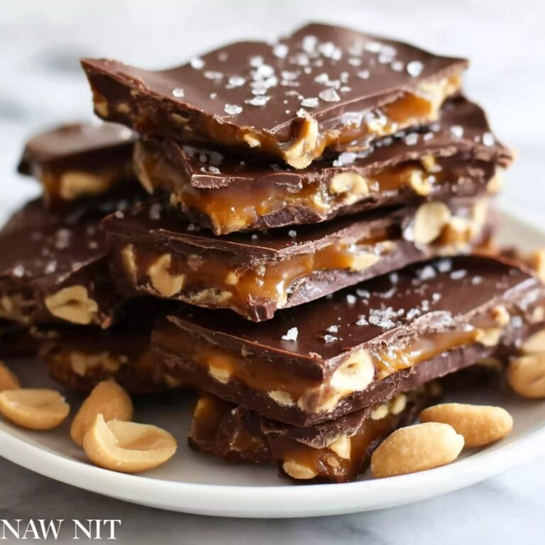 Easy Date Snickers Bars (Healthy Dessert Recipe) Recipe