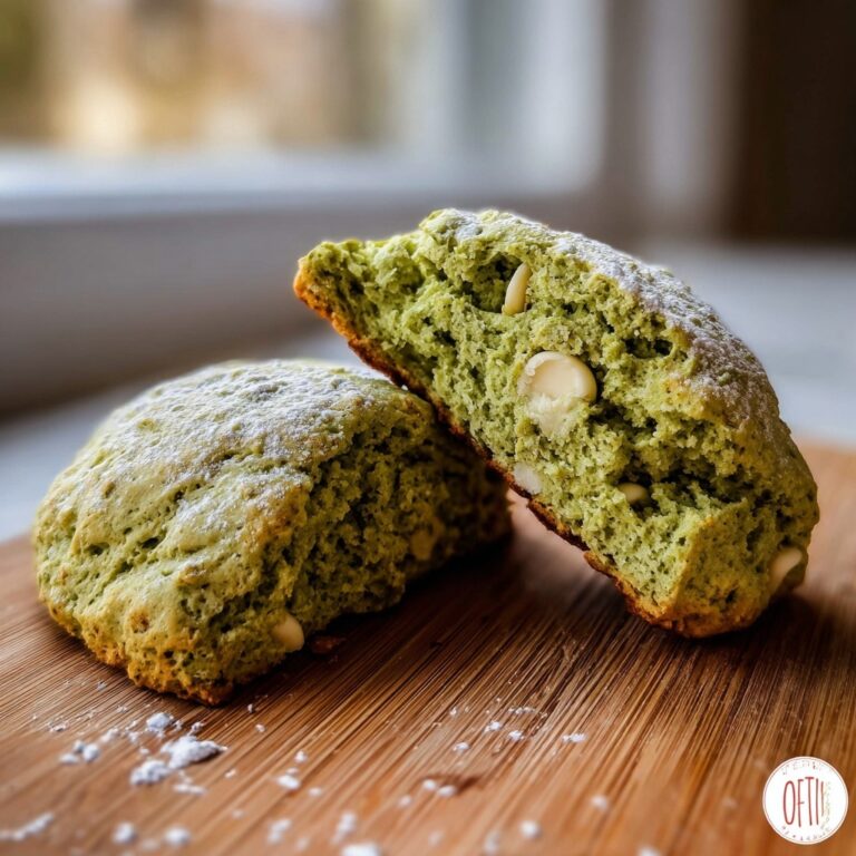 Stunning Matcha White Chocolate Scones Recipe