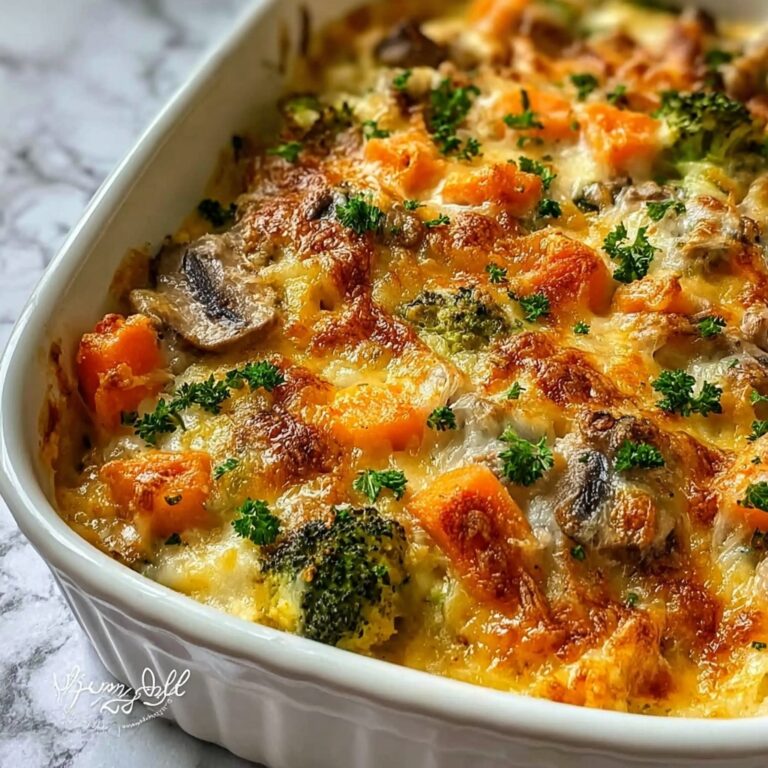 Cozy Creamy Winter Vegetable Bake: A 7-Layer Recipe